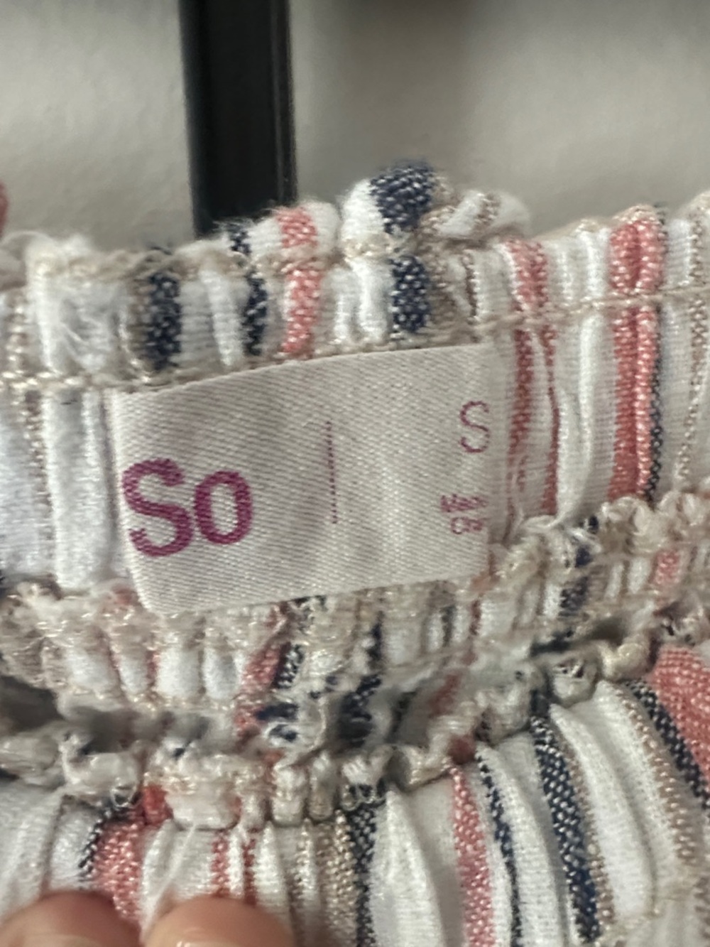 Wide-Leg Striped Beach Pants - White & Multi - Picture 4 of 5